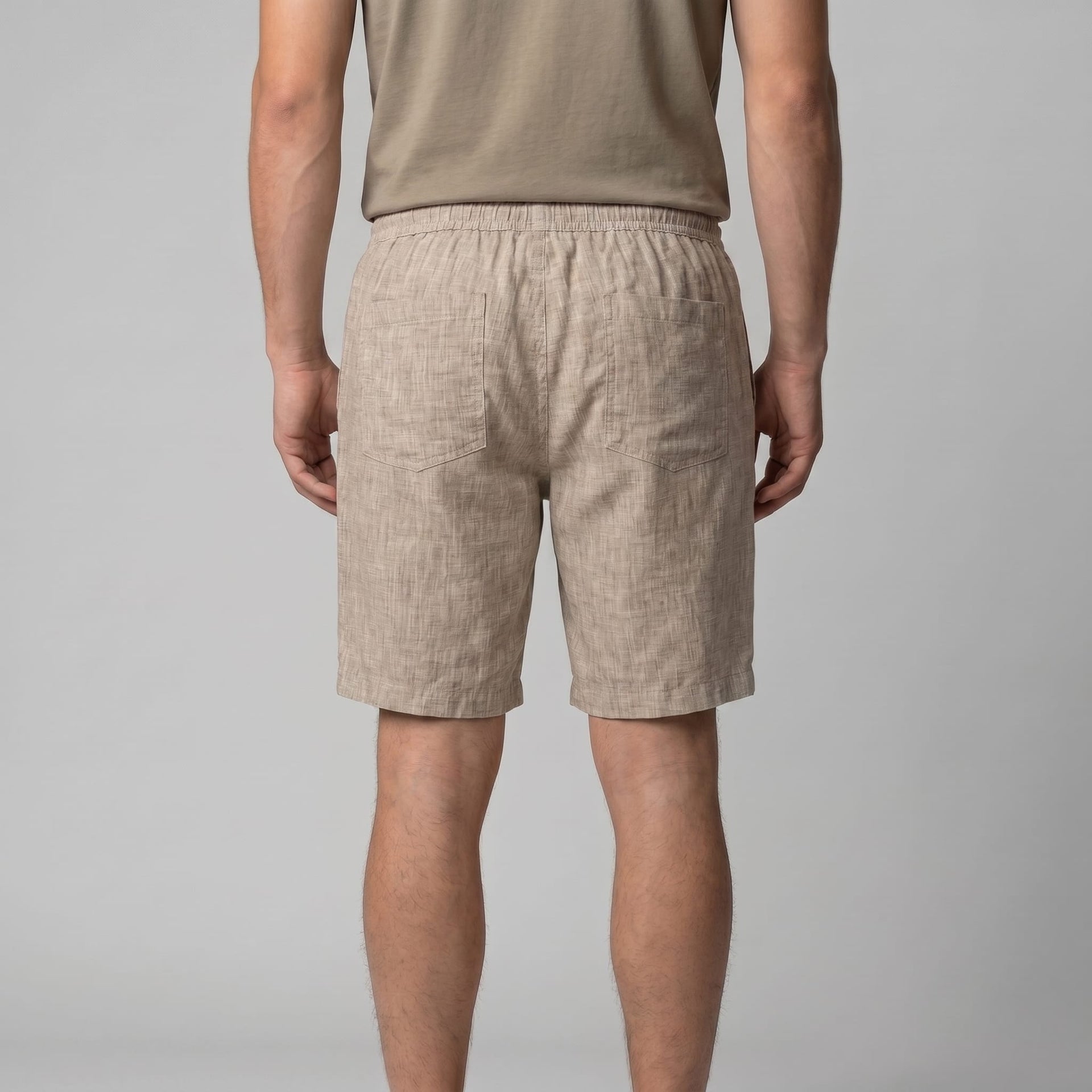 Fairfax Lightweight Linen Beach Shorts