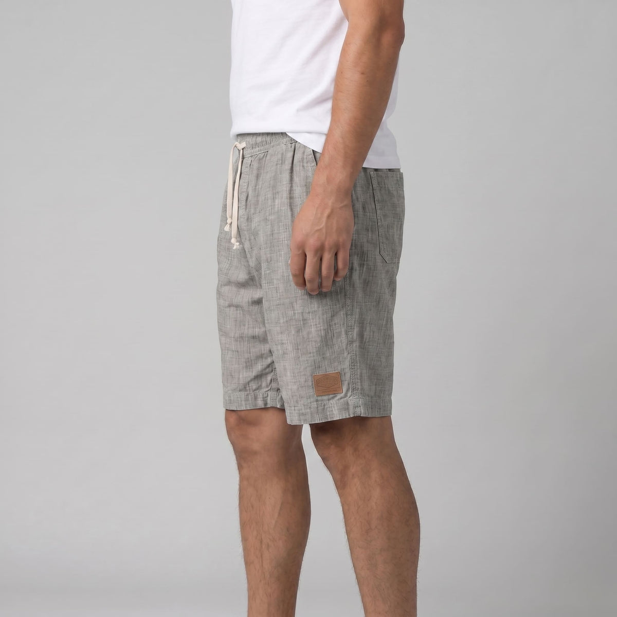 Fairfax Lightweight Linen Beach Shorts_2