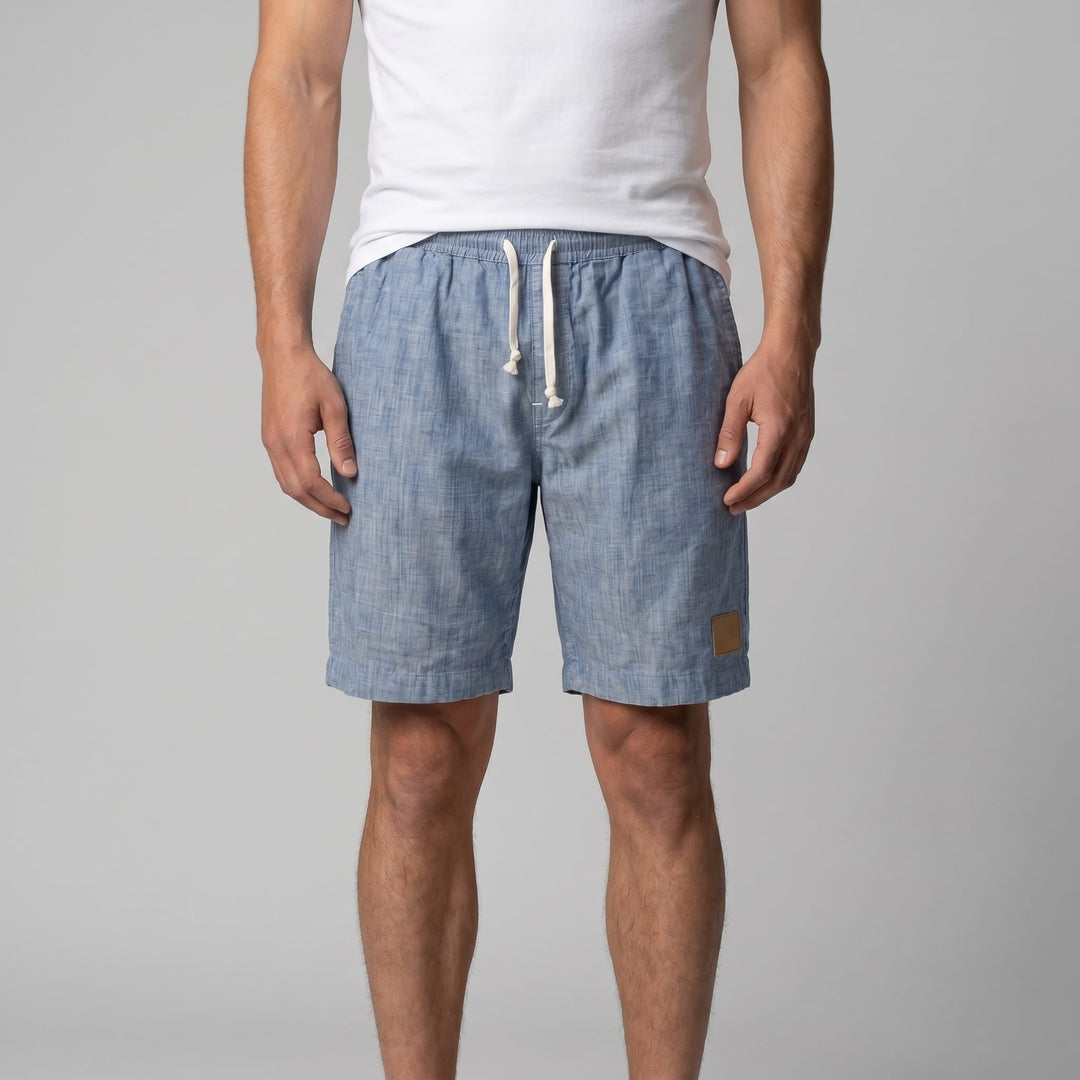 Fairfax Lightweight Linen Beach Shorts