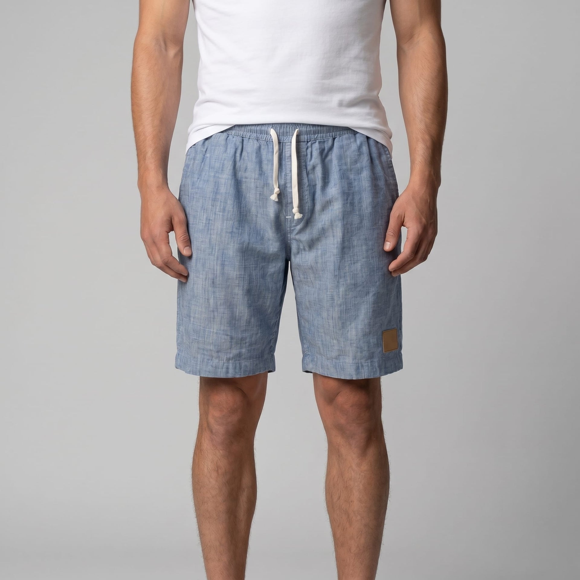 Fairfax Lightweight Linen Beach Shorts