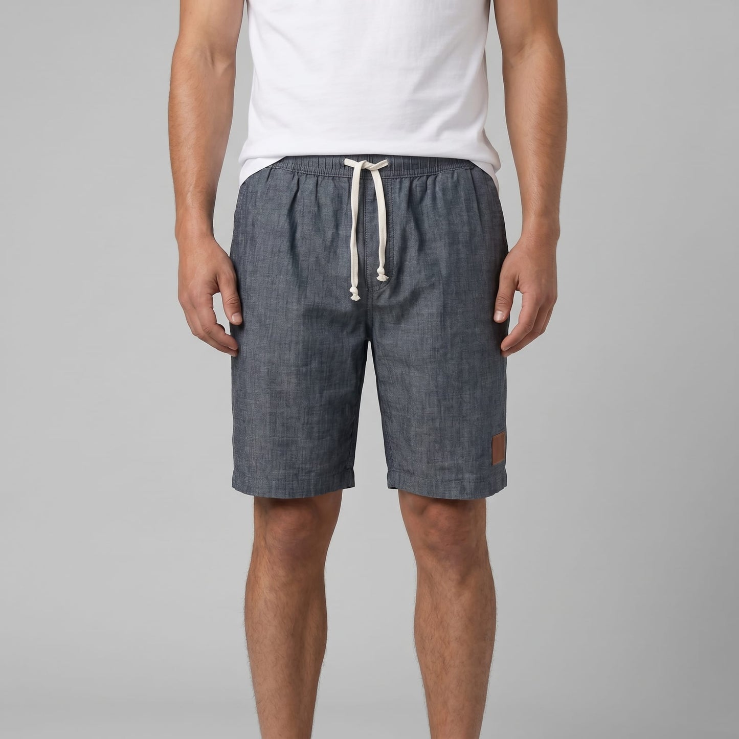 Fairfax Lightweight Linen Beach Shorts_31