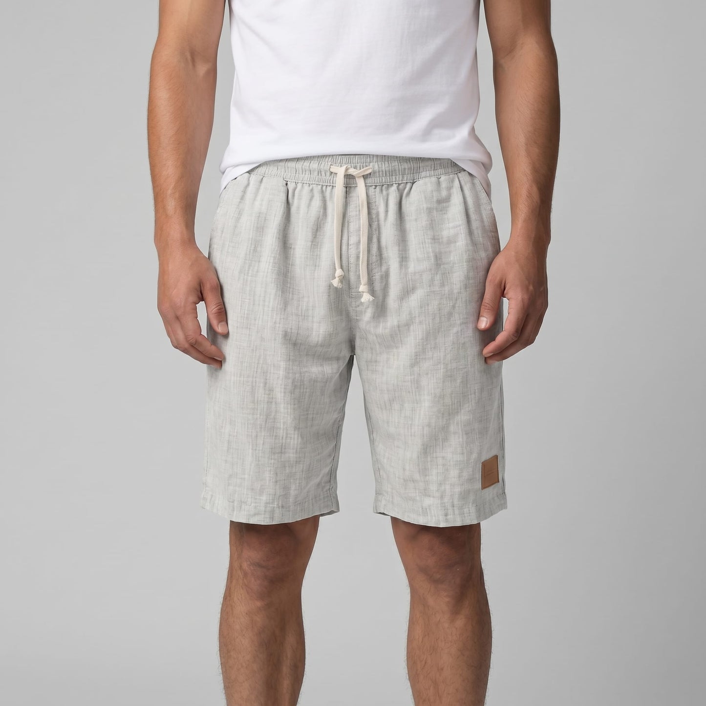 Fairfax Lightweight Linen Beach Shorts_6