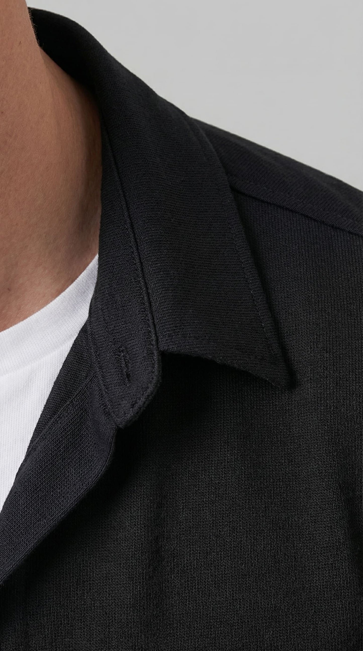 Colson Ribbed Texture Shirt and Shorts Set_9