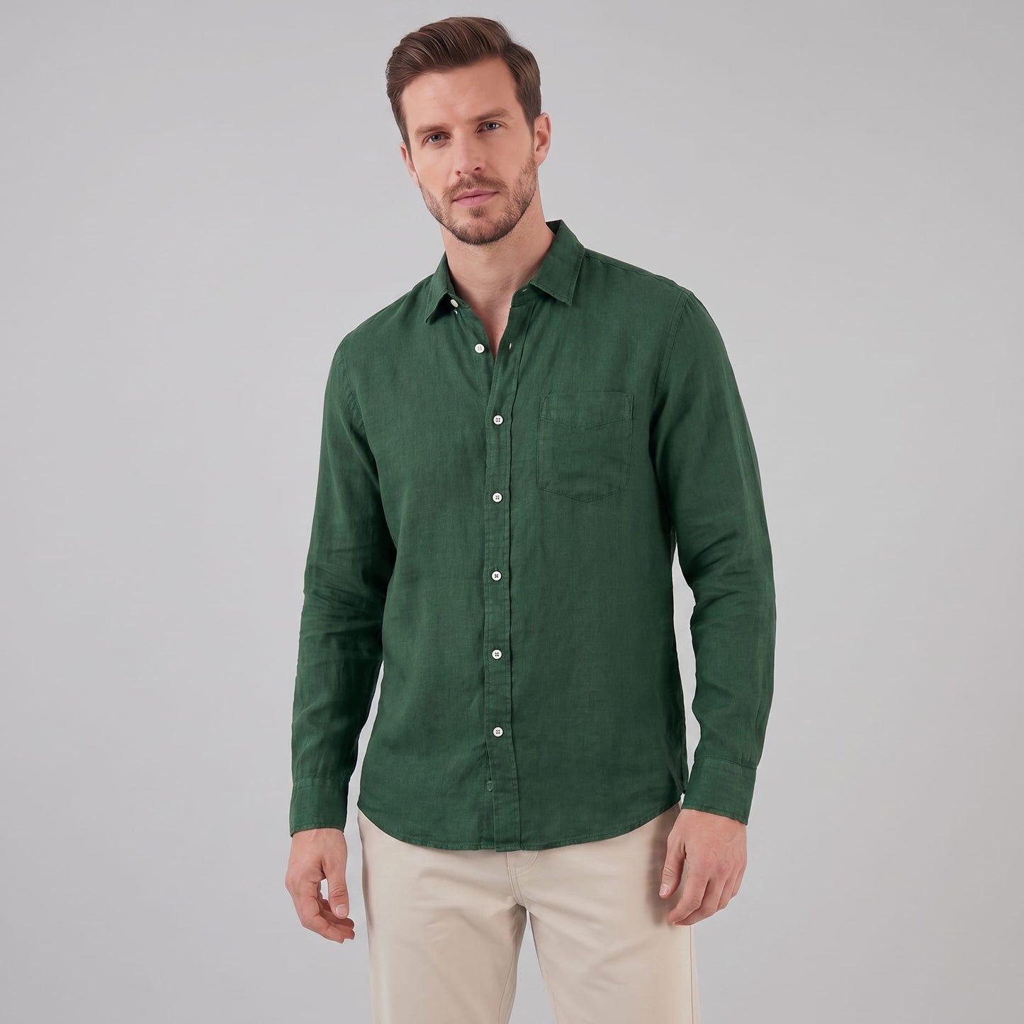 Keegan Lightweight Linen Shirt_1