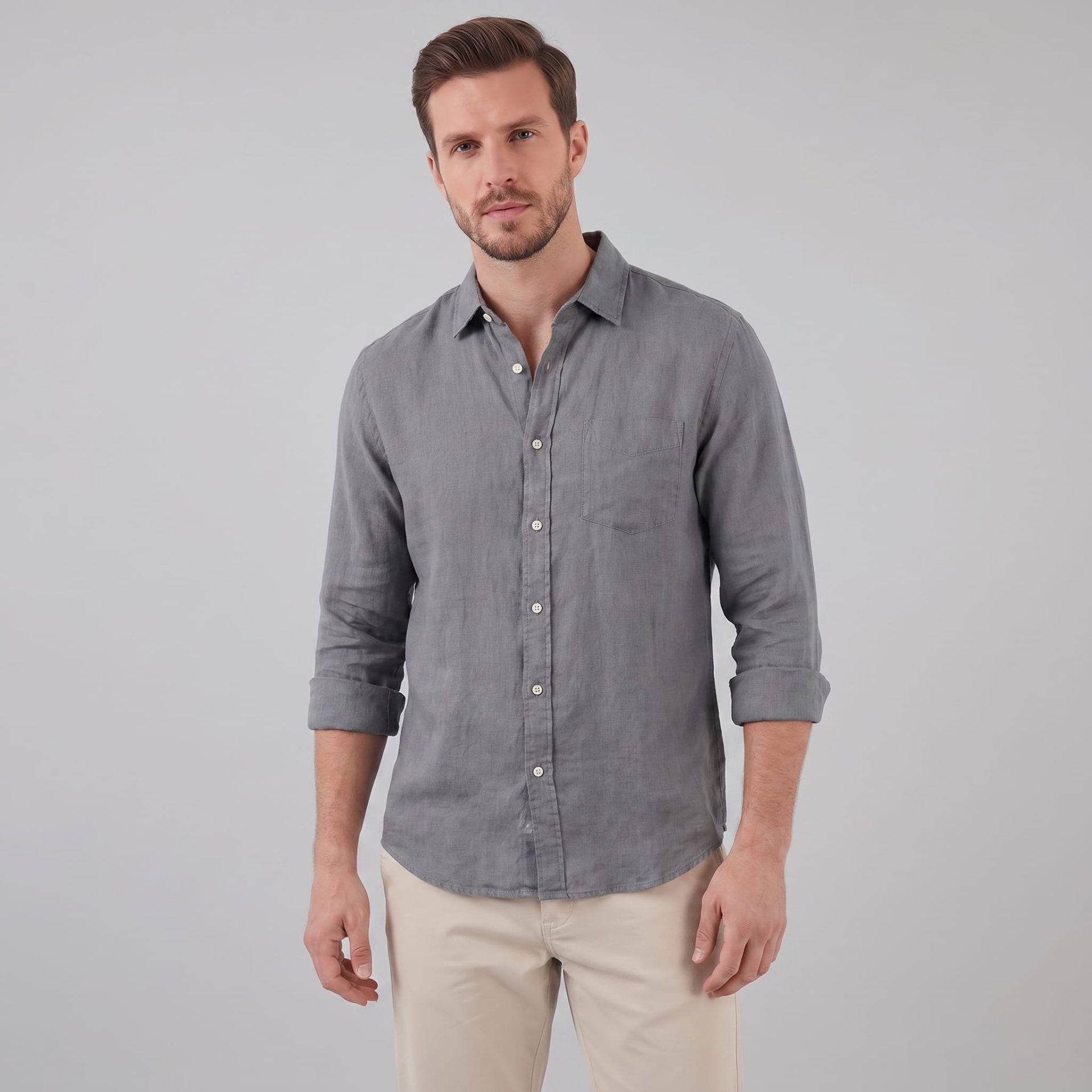 Keegan Lightweight Linen Shirt