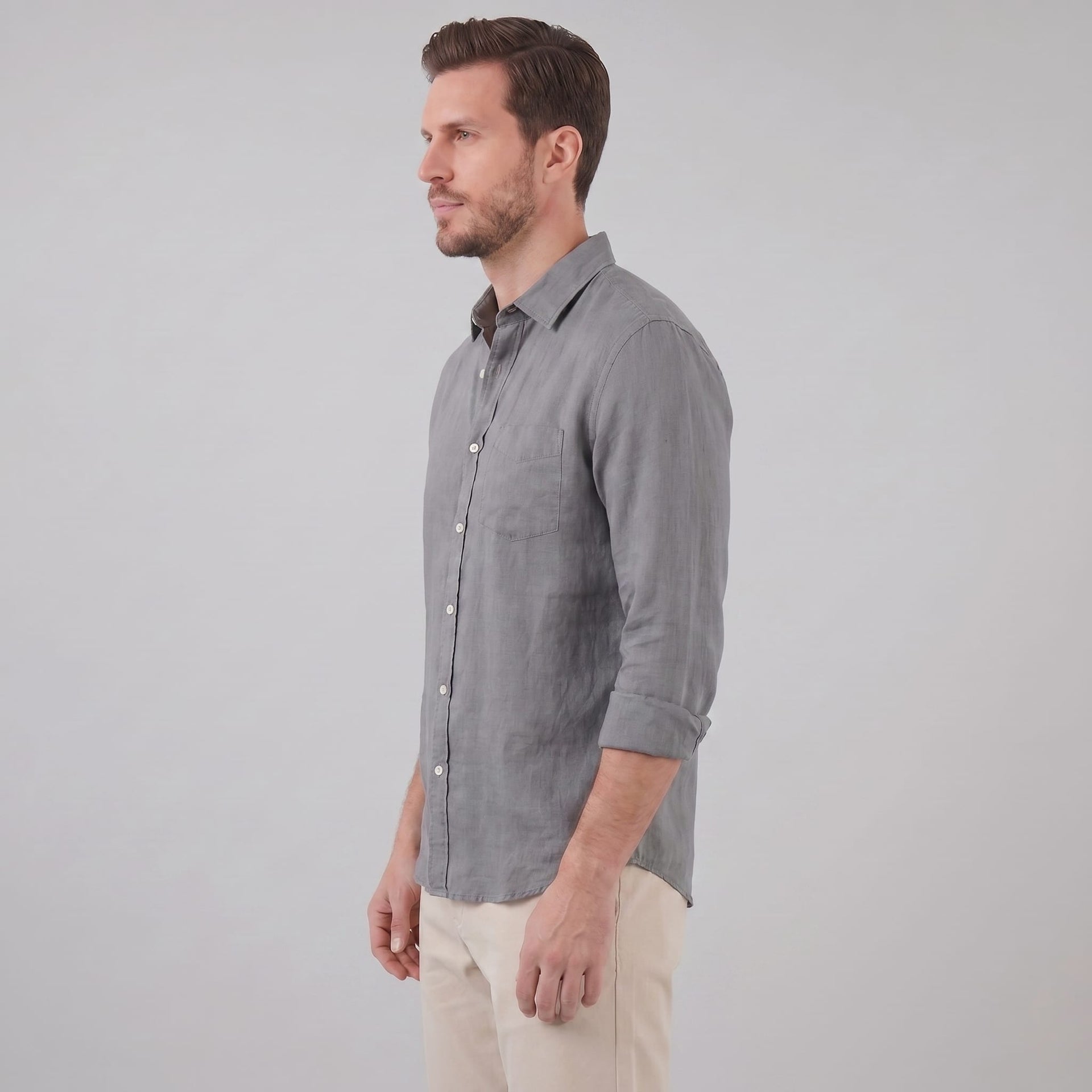 Keegan Lightweight Linen Shirt