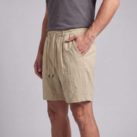 Falkner Pleated Linen Shorts