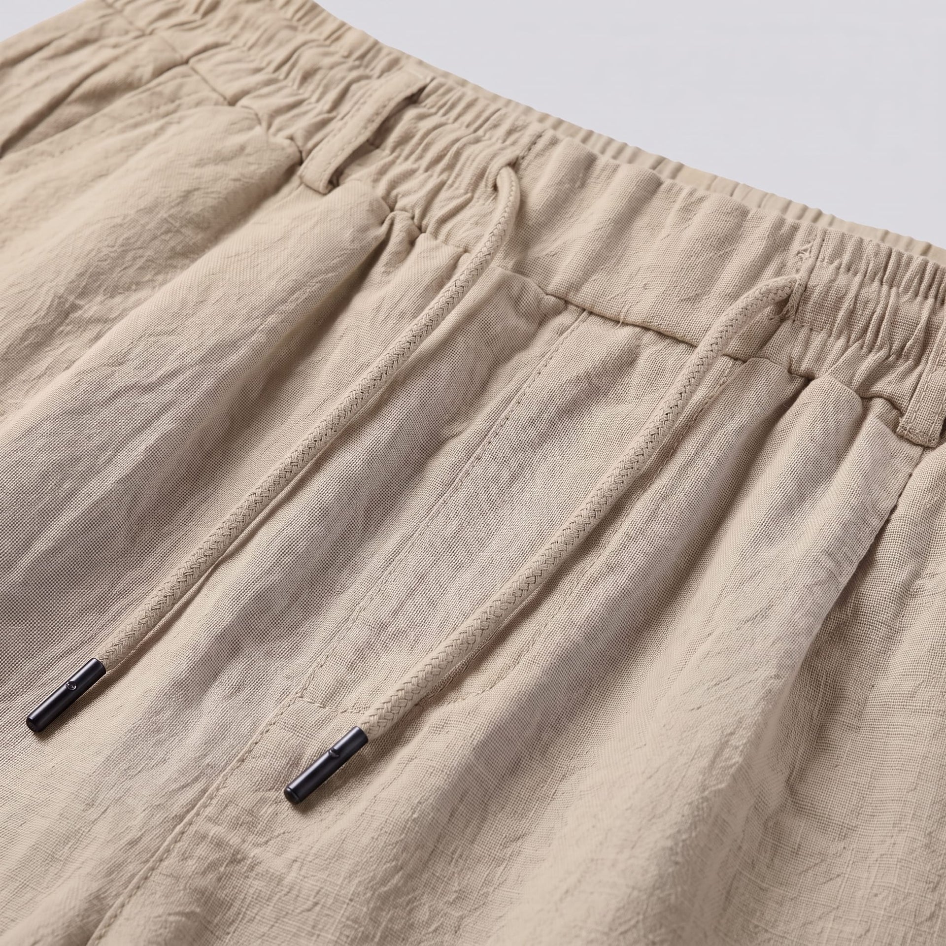 Falkner Pleated Linen Shorts