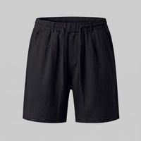 Falkner Pleated Linen Shorts