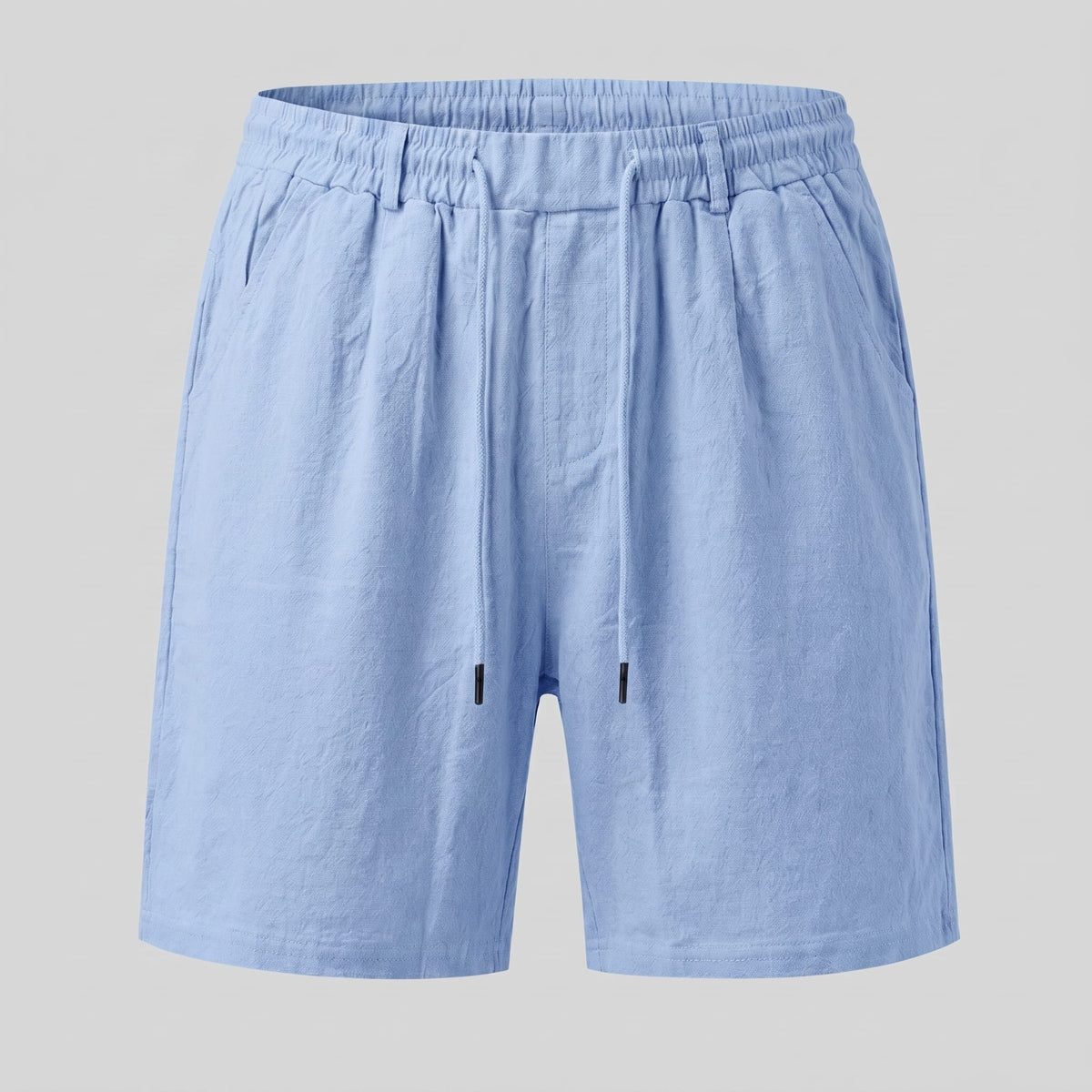 Falkner Pleated Linen Shorts_2