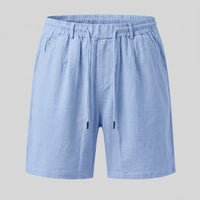 Falkner Pleated Linen Shorts