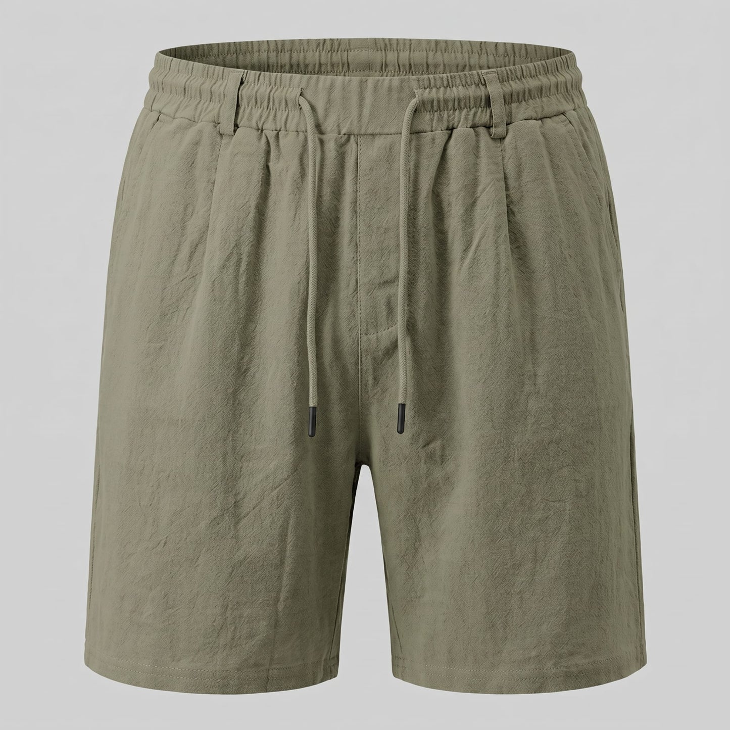 Falkner Pleated Linen Shorts_20