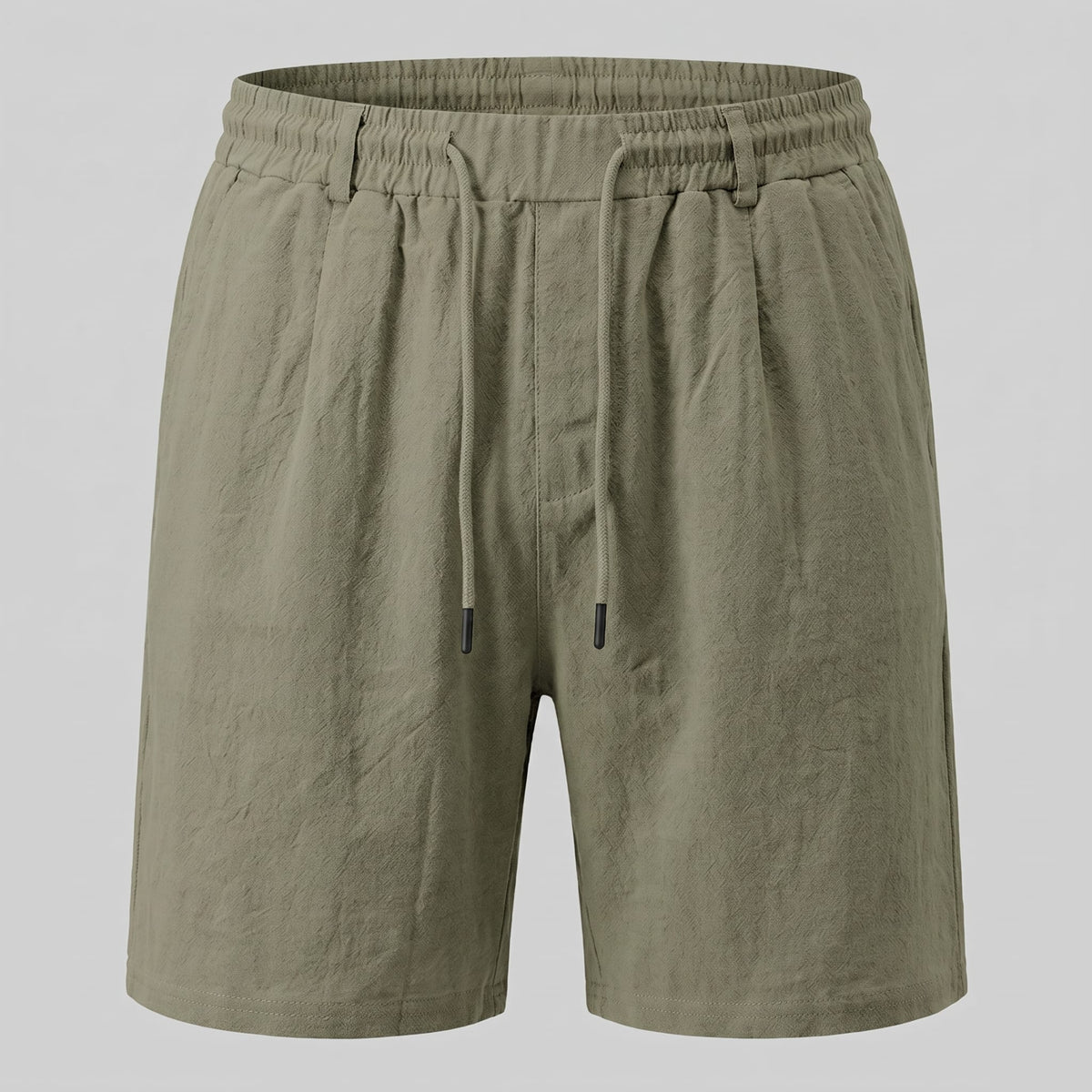 Falkner Pleated Linen Shorts
