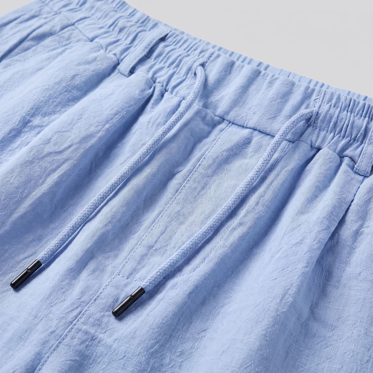 Falkner Pleated Linen Shorts_5