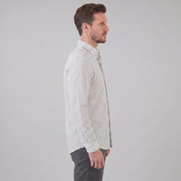 Kellan Striped Linen Dress Shirt