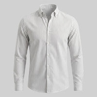 Kellan Striped Linen Dress Shirt