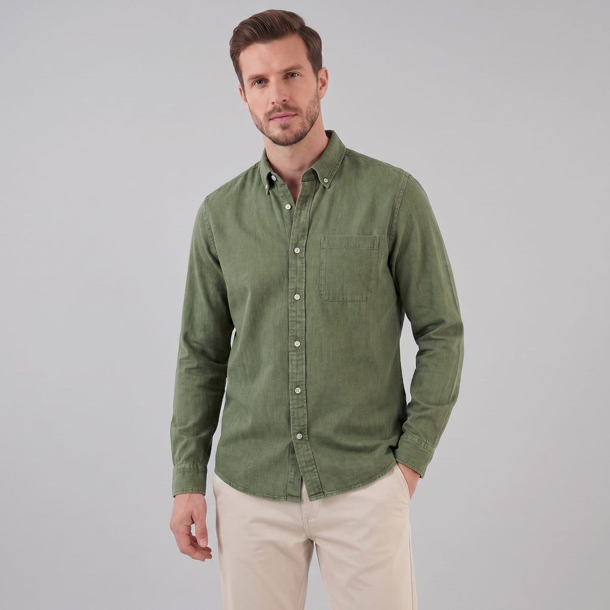 Kendrick Long Sleeve Button Down Shirt