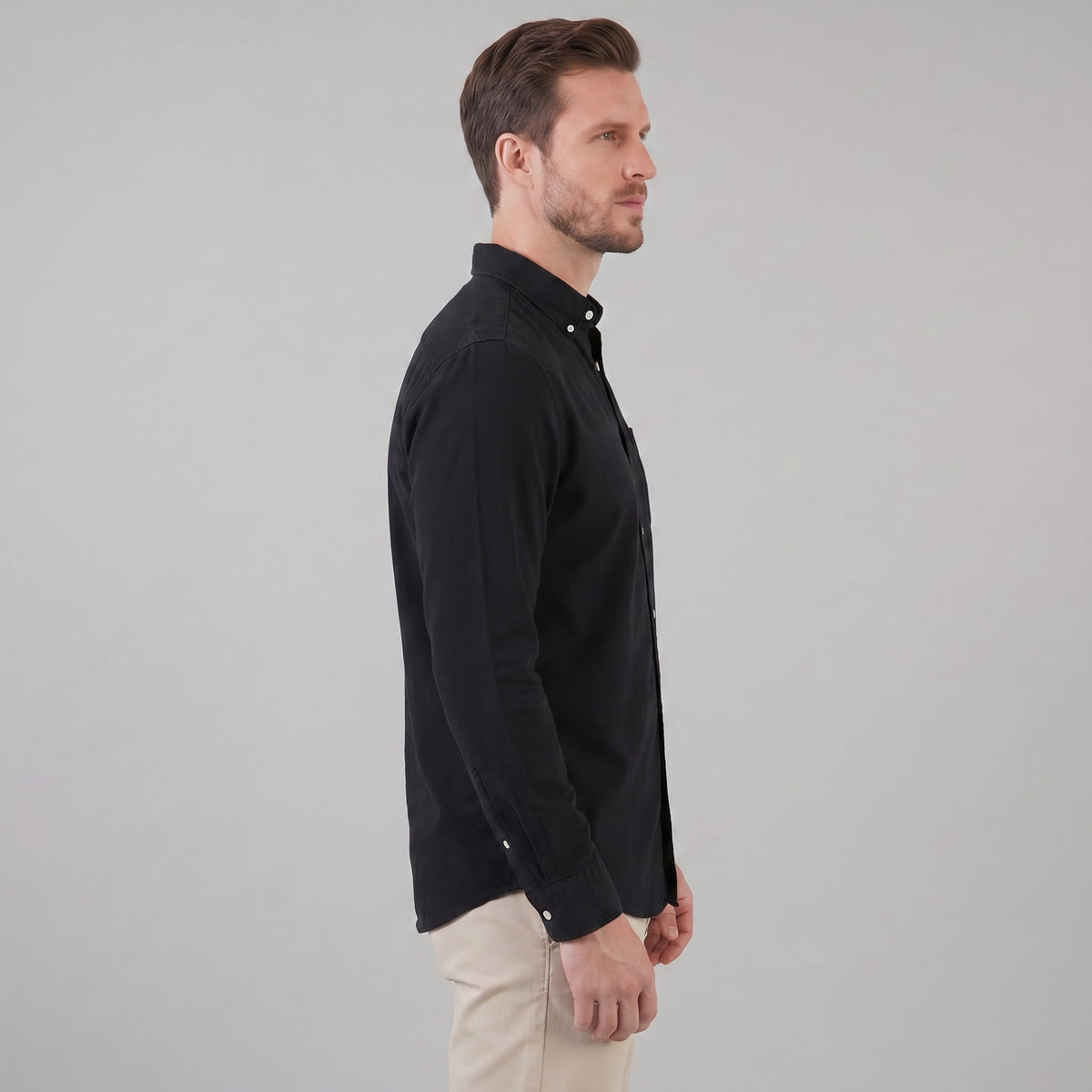 Kendrick Long Sleeve Button Down Shirt_5