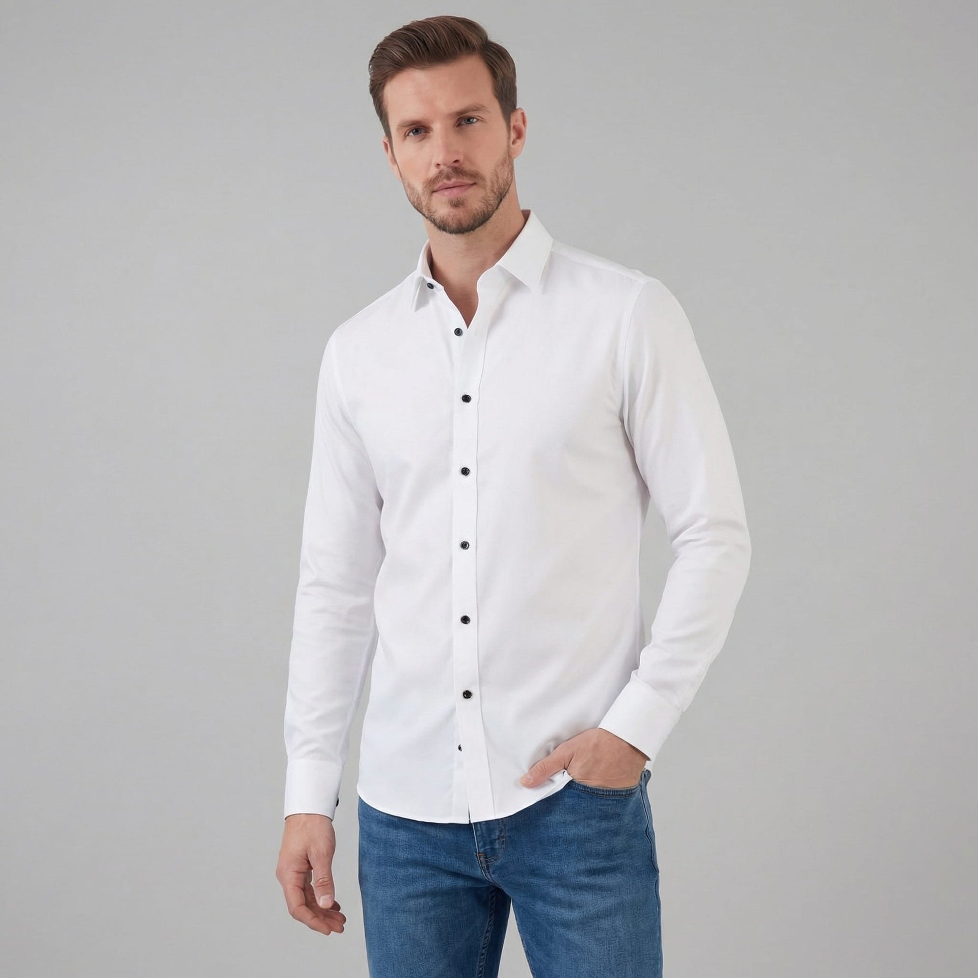 Kieran Tailored Fit Dress Shirt