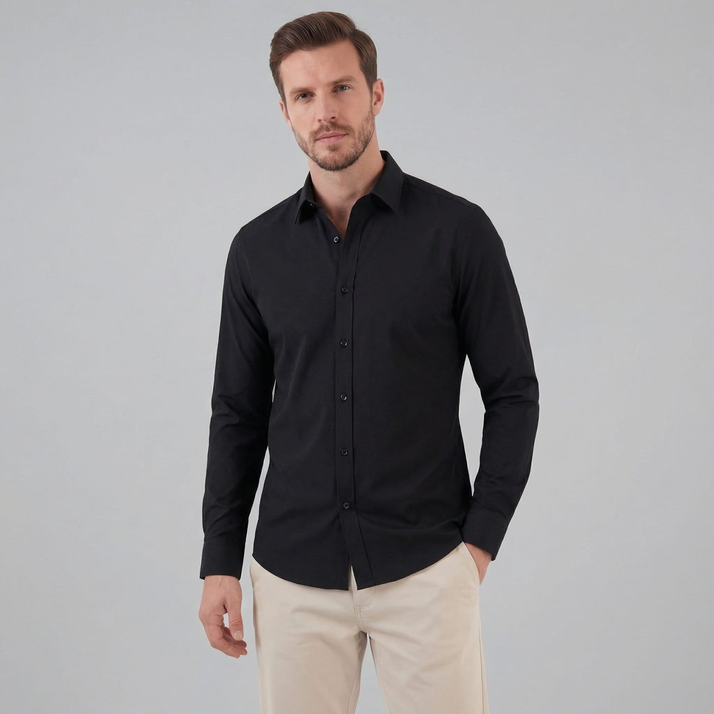 Kieran Tailored Fit Dress Shirt_2