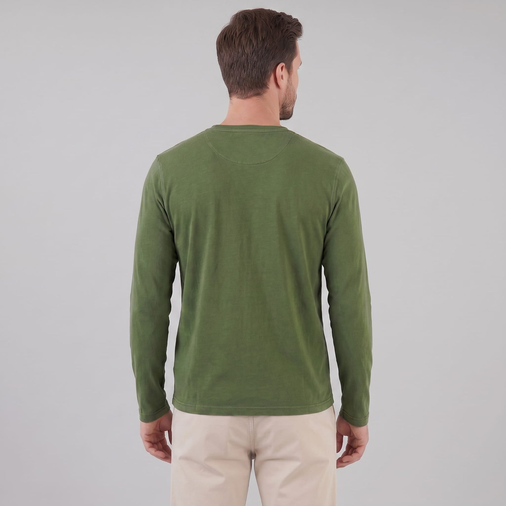 Beckett Long Sleeve Pocket Henley