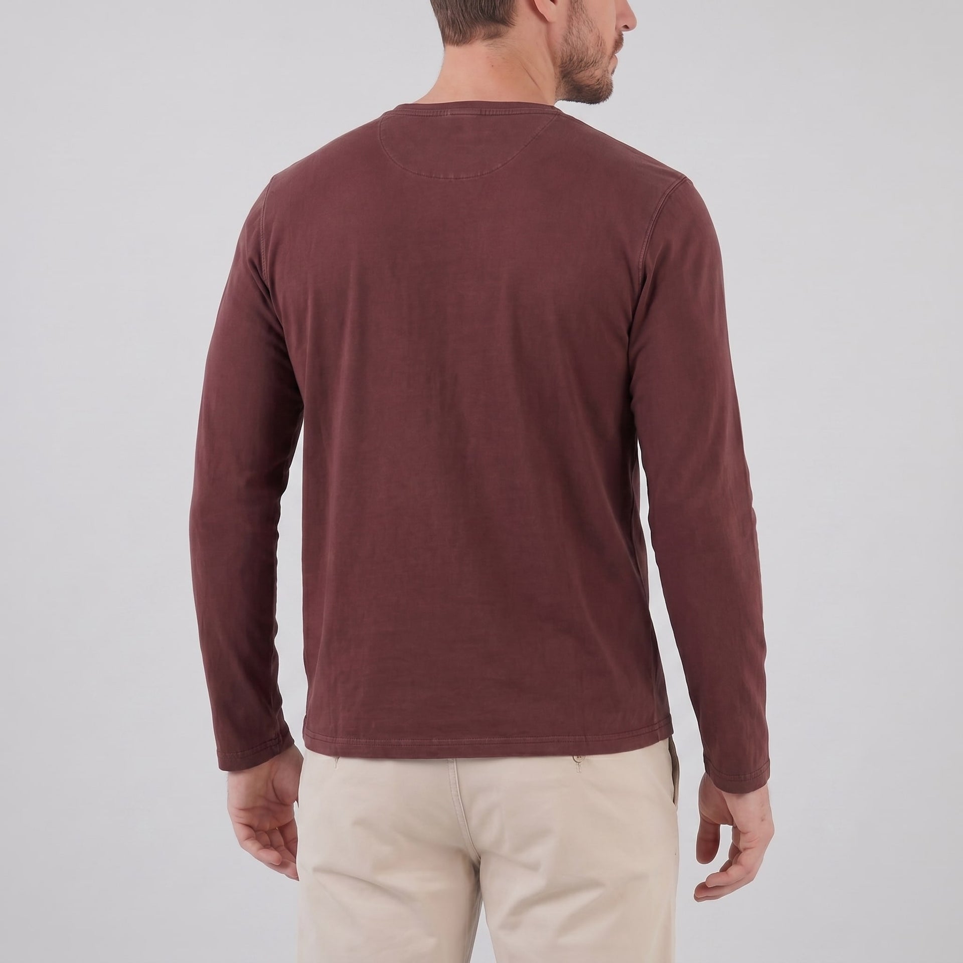Beckett Long Sleeve Pocket Henley