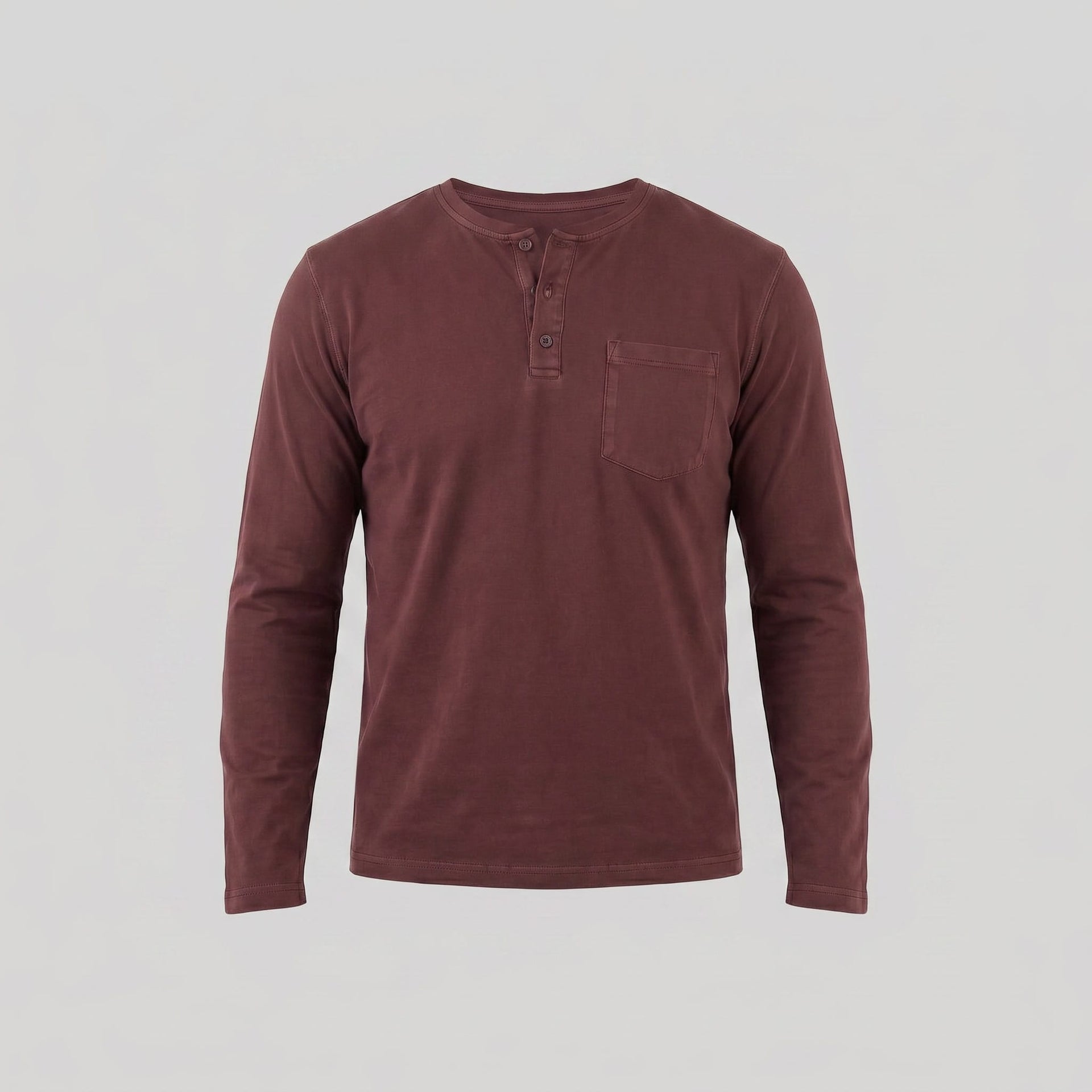 Beckett Long Sleeve Pocket Henley