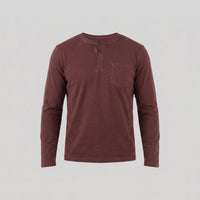 Beckett Long Sleeve Pocket Henley