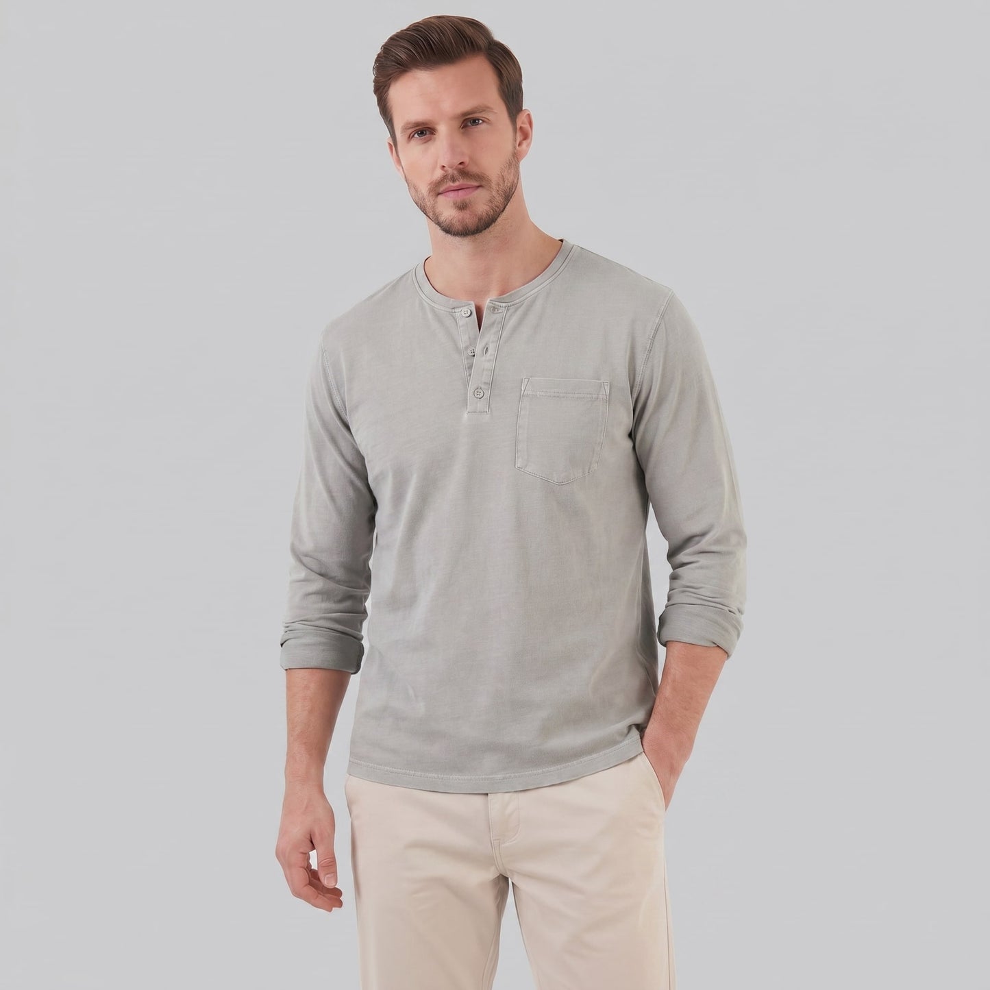 Beckett Long Sleeve Pocket Henley_17