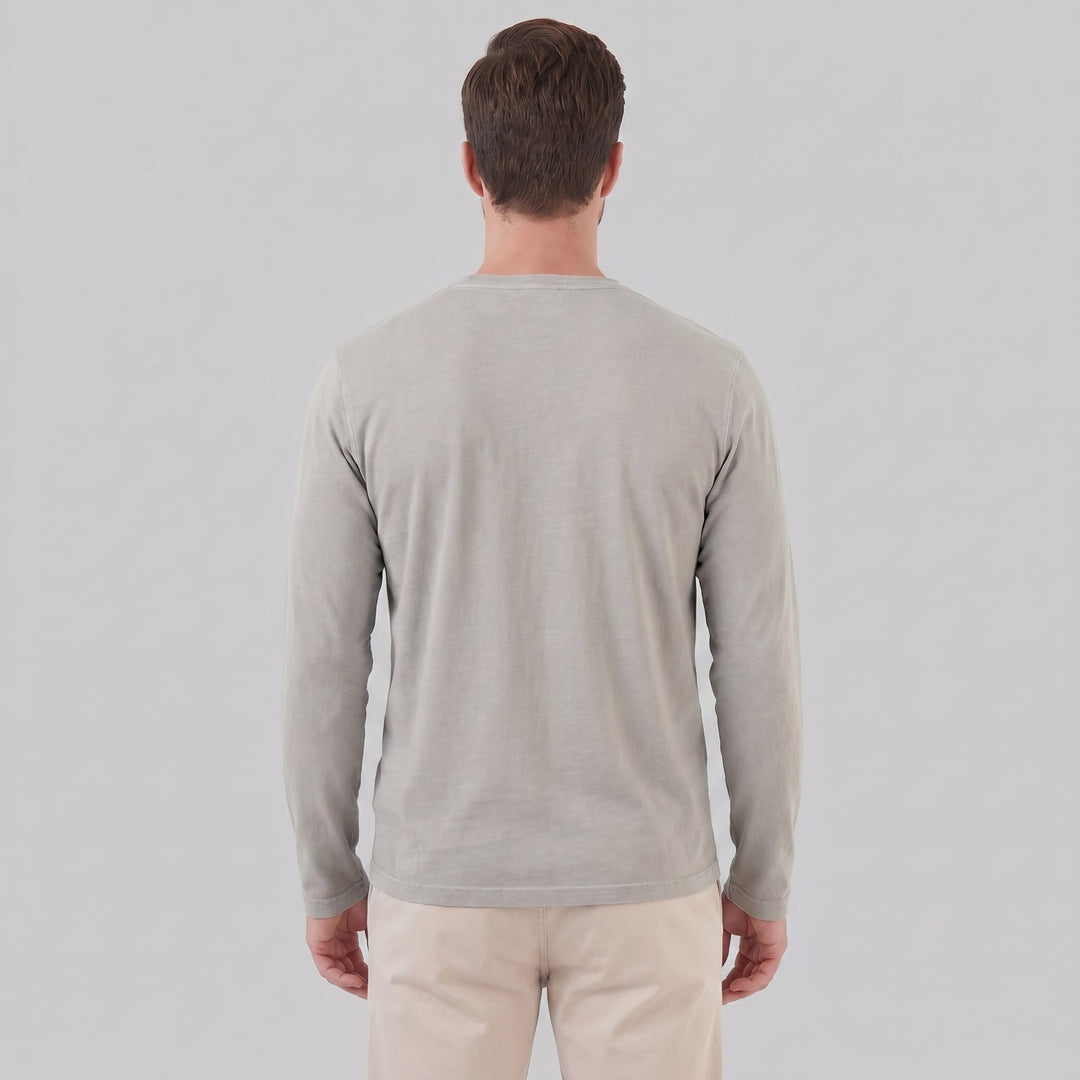 Beckett Long Sleeve Pocket Henley