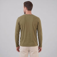 Beckett Long Sleeve Pocket Henley