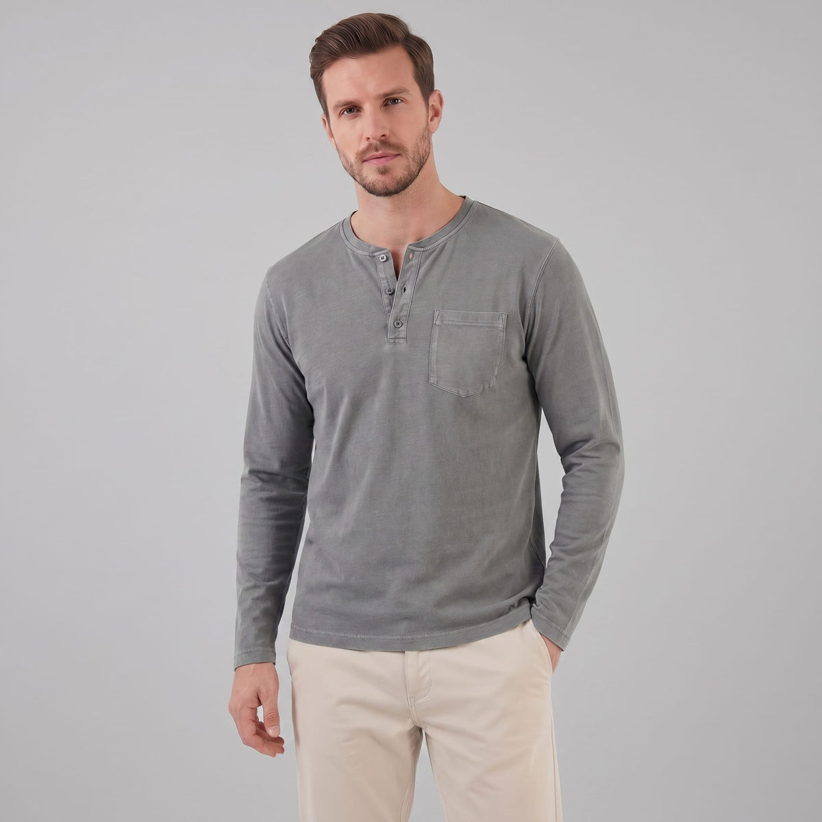 Beckett Long Sleeve Pocket Henley_24