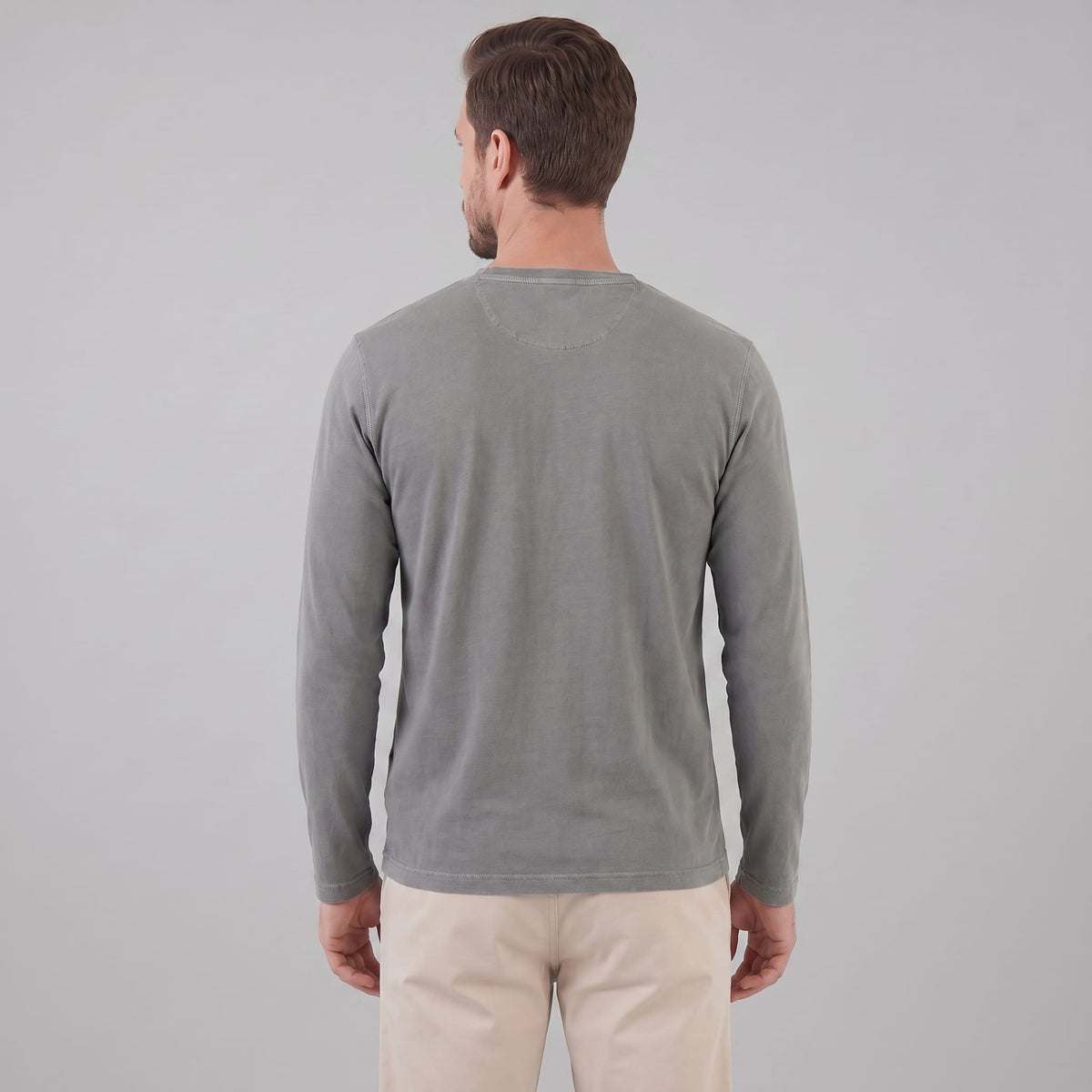 Beckett Long Sleeve Pocket Henley