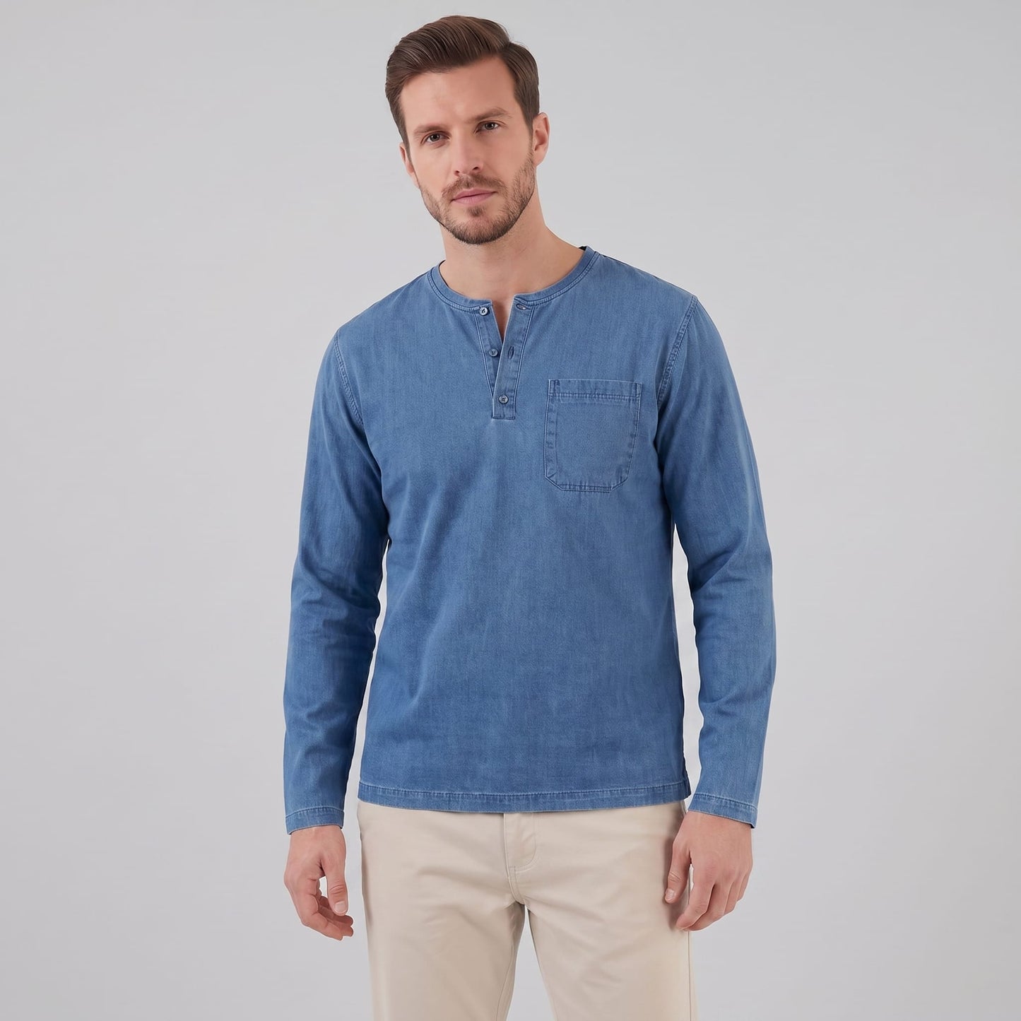 Beckett Long Sleeve Pocket Henley_32