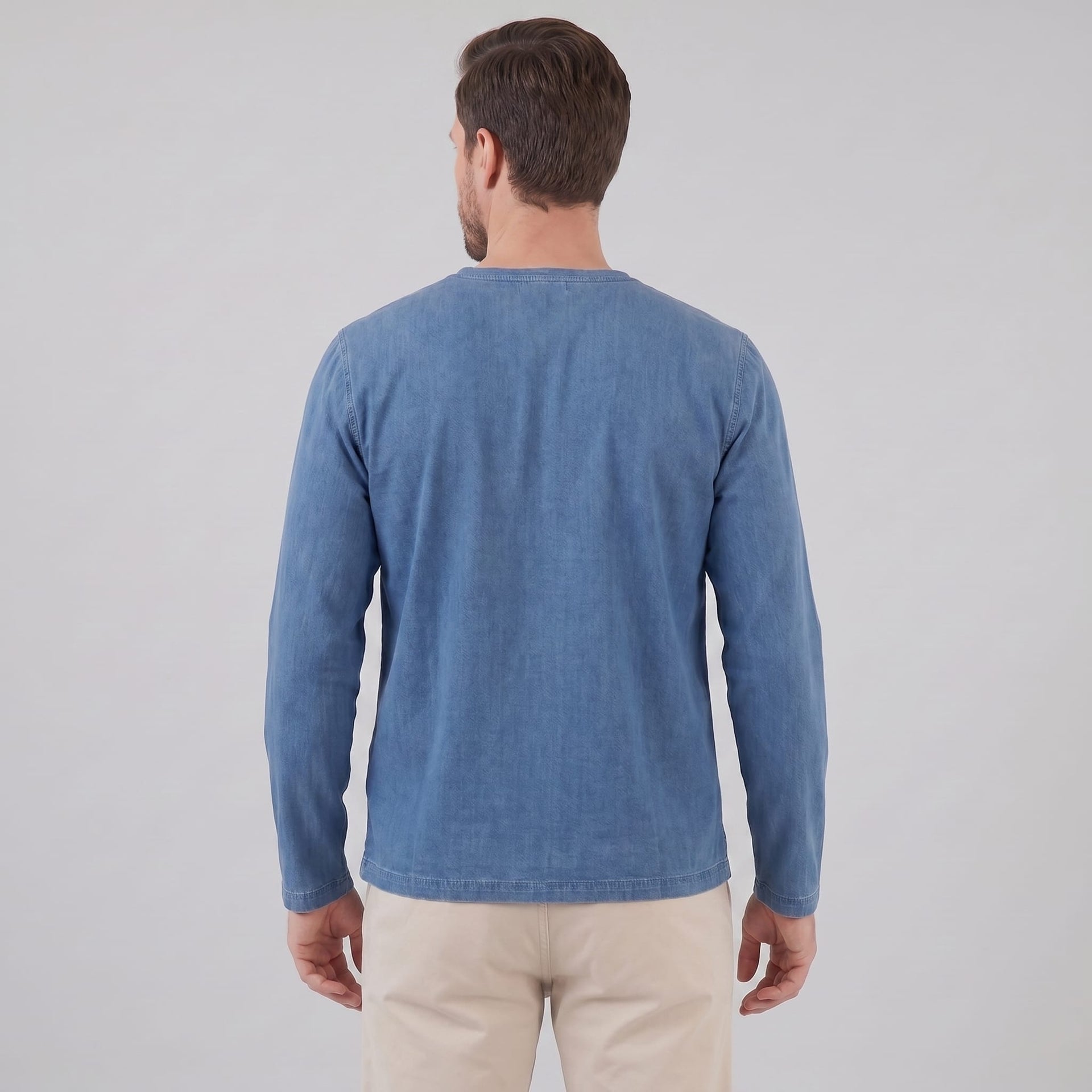 Beckett Long Sleeve Pocket Henley
