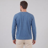 Beckett Long Sleeve Pocket Henley
