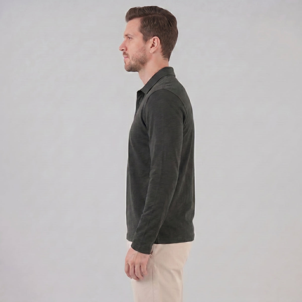 Rowan Long Sleeve Polo Shirt