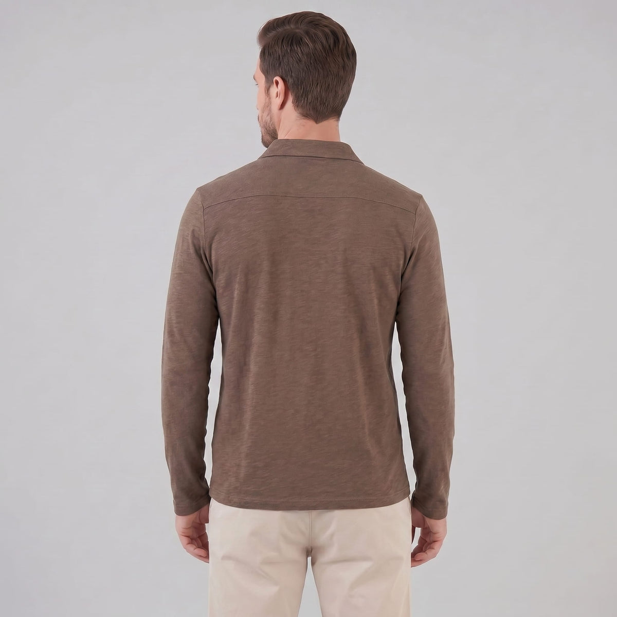 Rowan Long Sleeve Polo Shirt_3