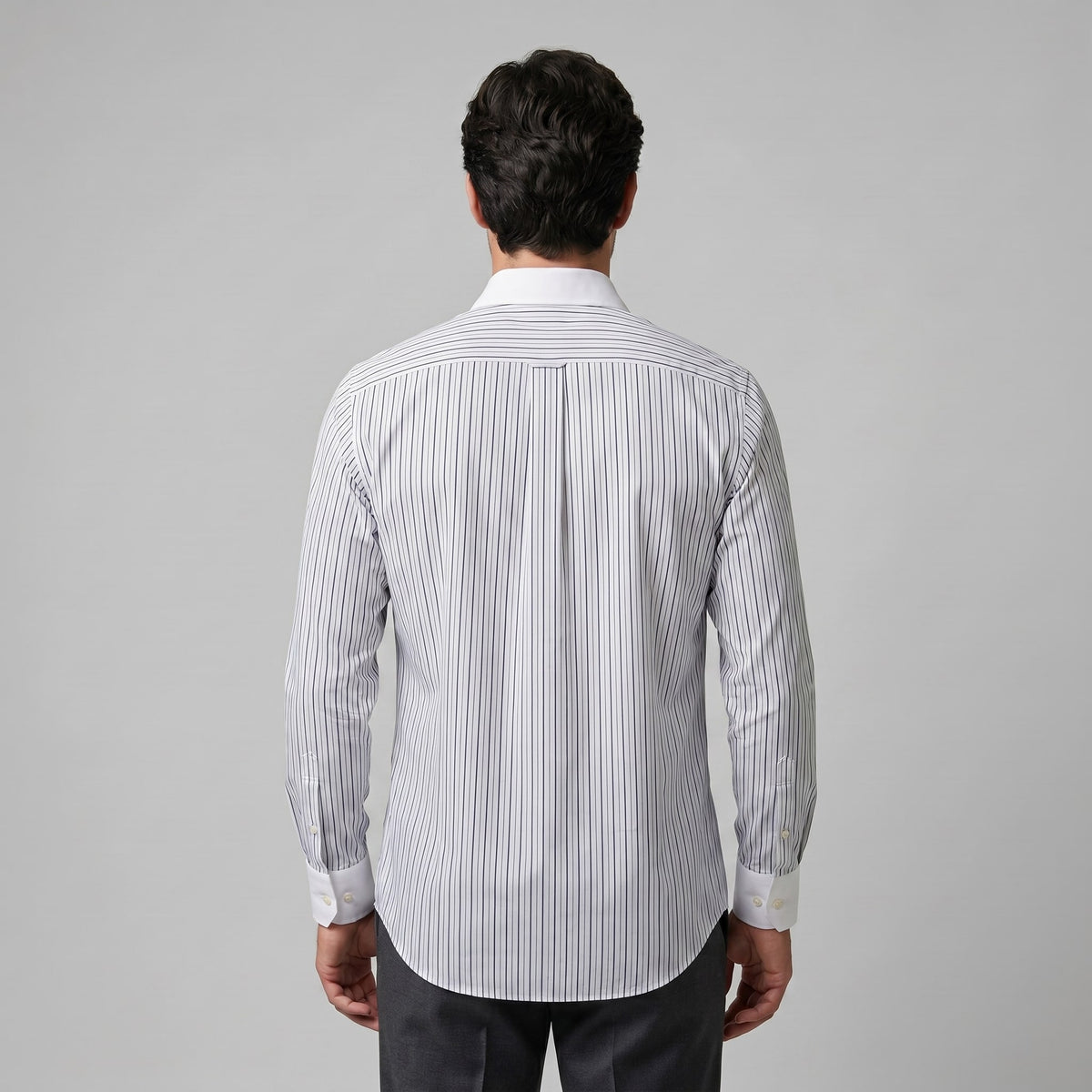 Knox Striped French Cuff Dress Shirt_3