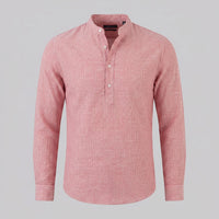 Kyler Long Sleeve Striped Henley Shirt