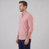 Kyler Long Sleeve Striped Henley Shirt