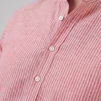 Kyler Long Sleeve Striped Henley Shirt