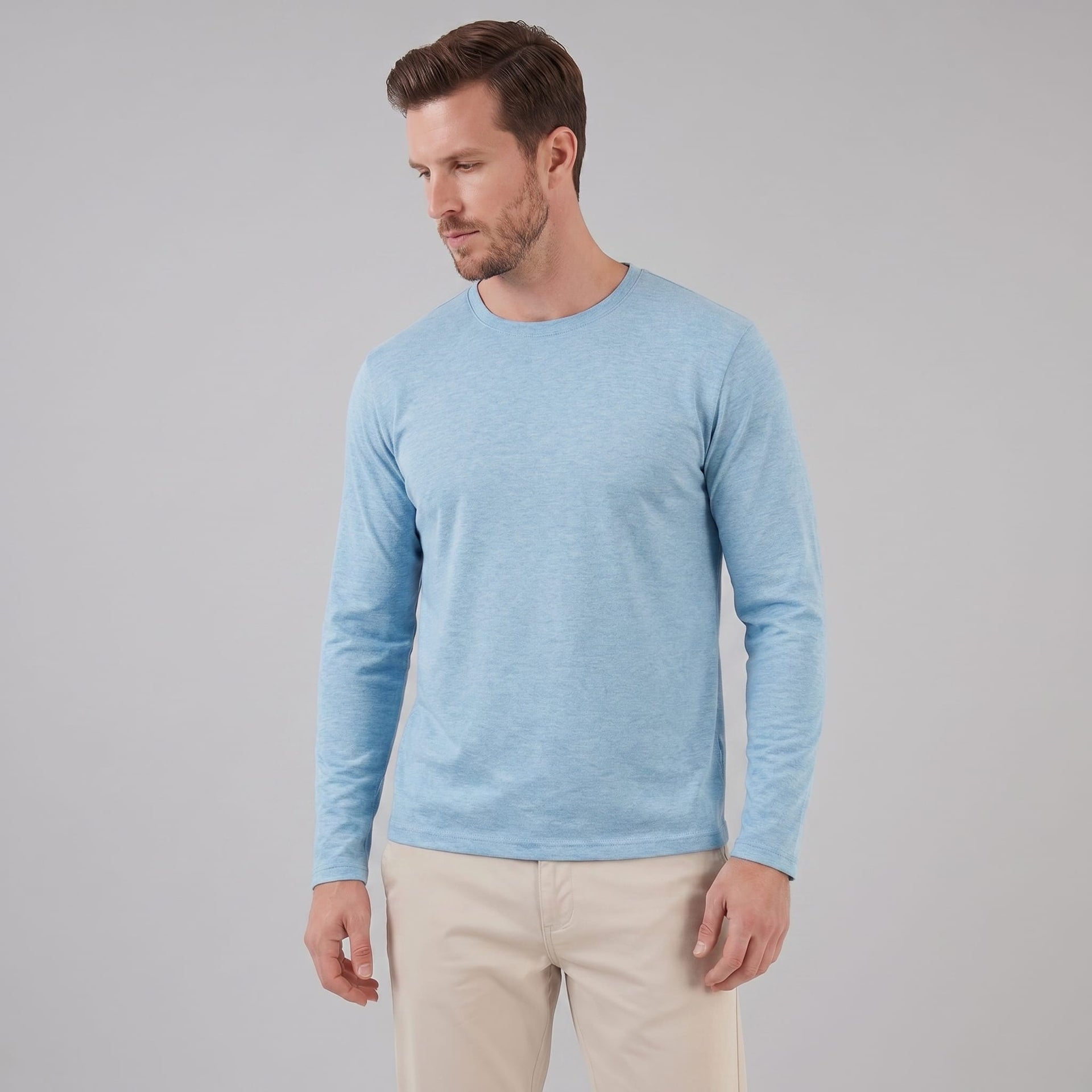 Griffith Stretch Crew Neck Sweater