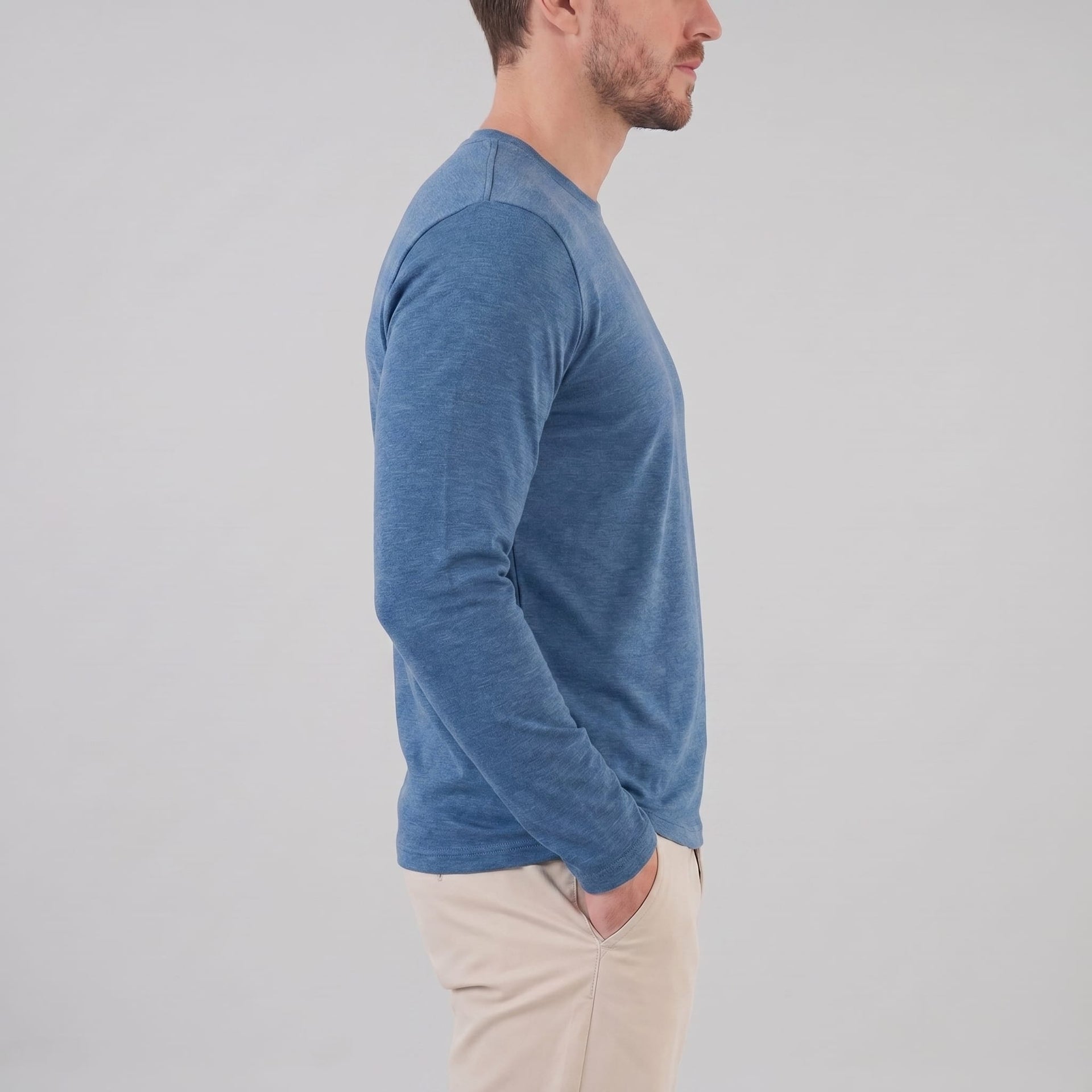 Griffith Stretch Crew Neck Sweater