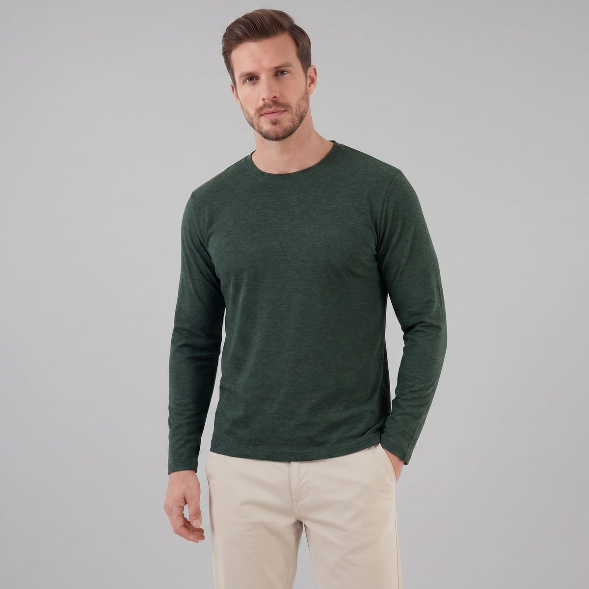 Griffith Stretch Crew Neck Sweater_18