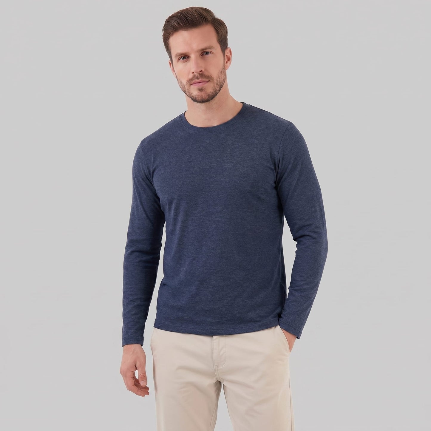Griffith Stretch Crew Neck Sweater_22