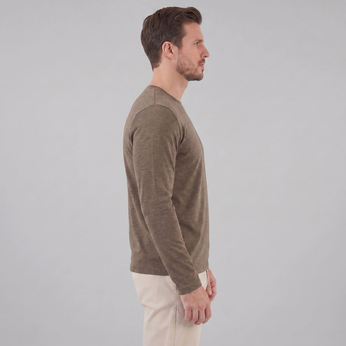 Griffith Stretch Crew Neck Sweater