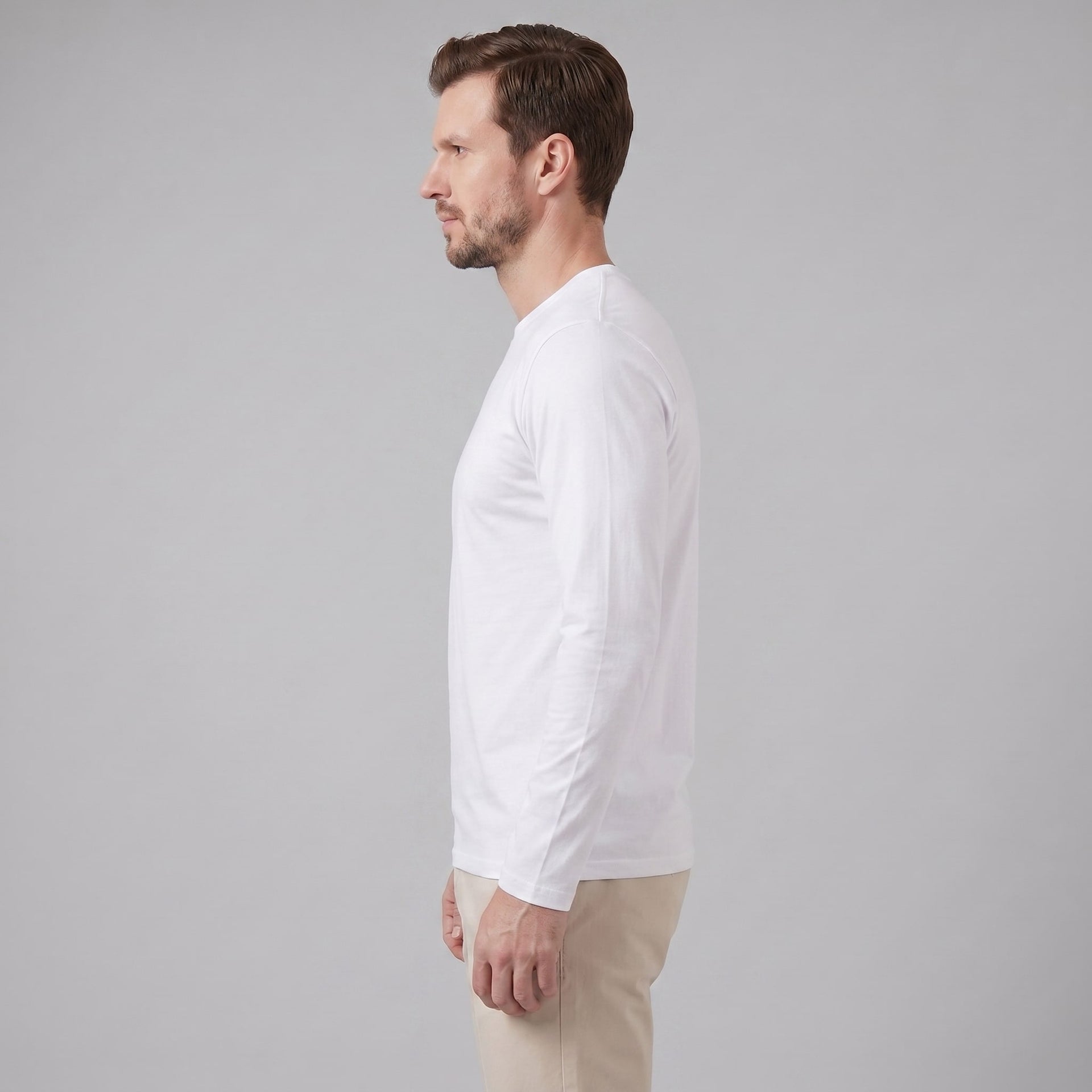 Griffith Stretch Crew Neck Sweater