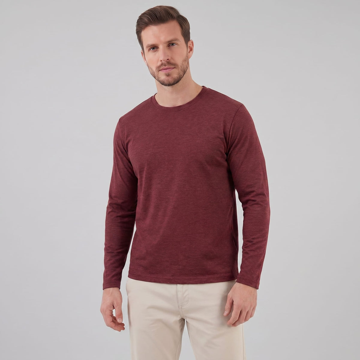 Griffith Stretch Crew Neck Sweater