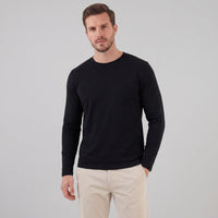 Griffith Stretch Crew Neck Sweater